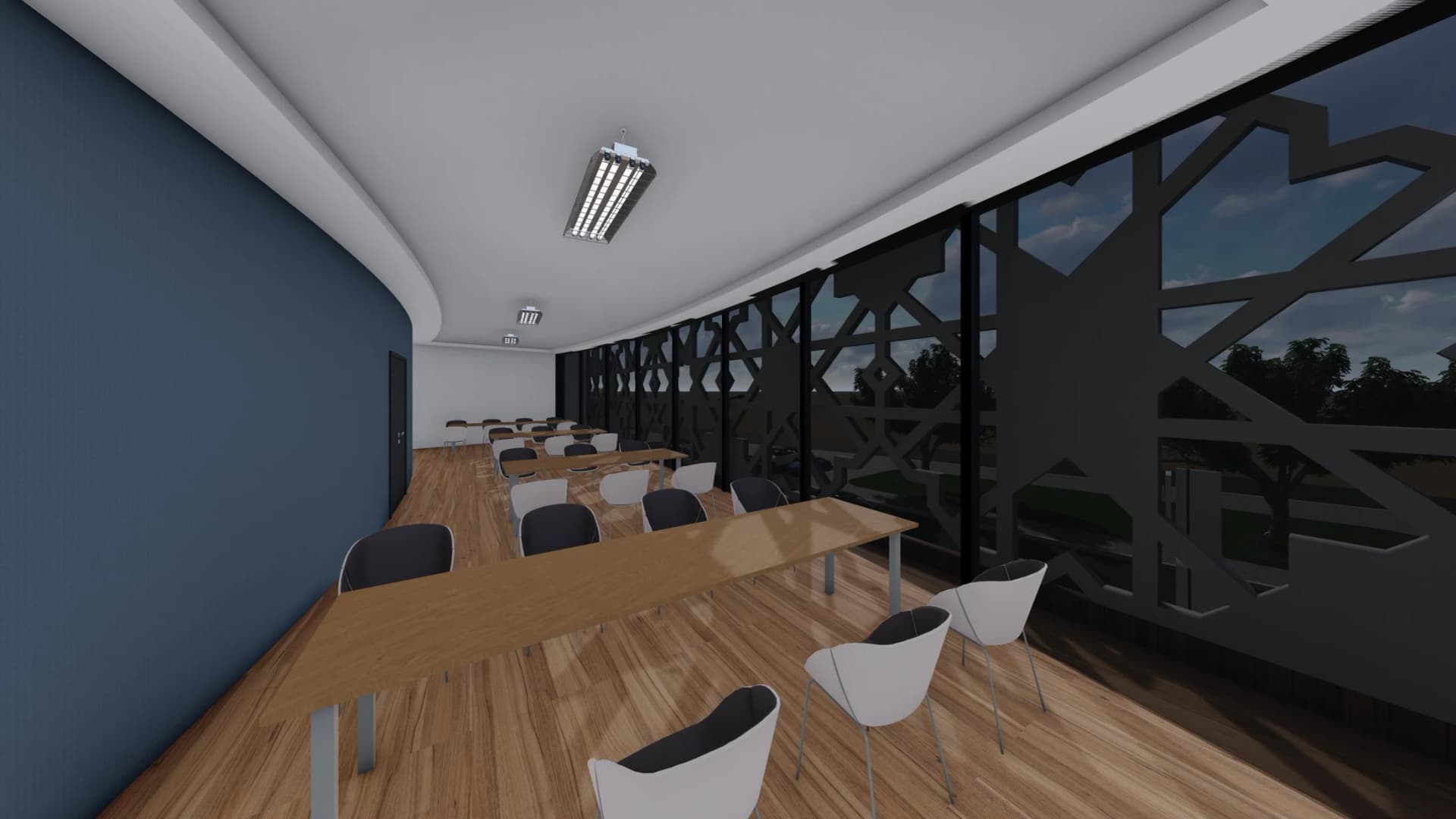 Une salle dédiée aux activités associatives.